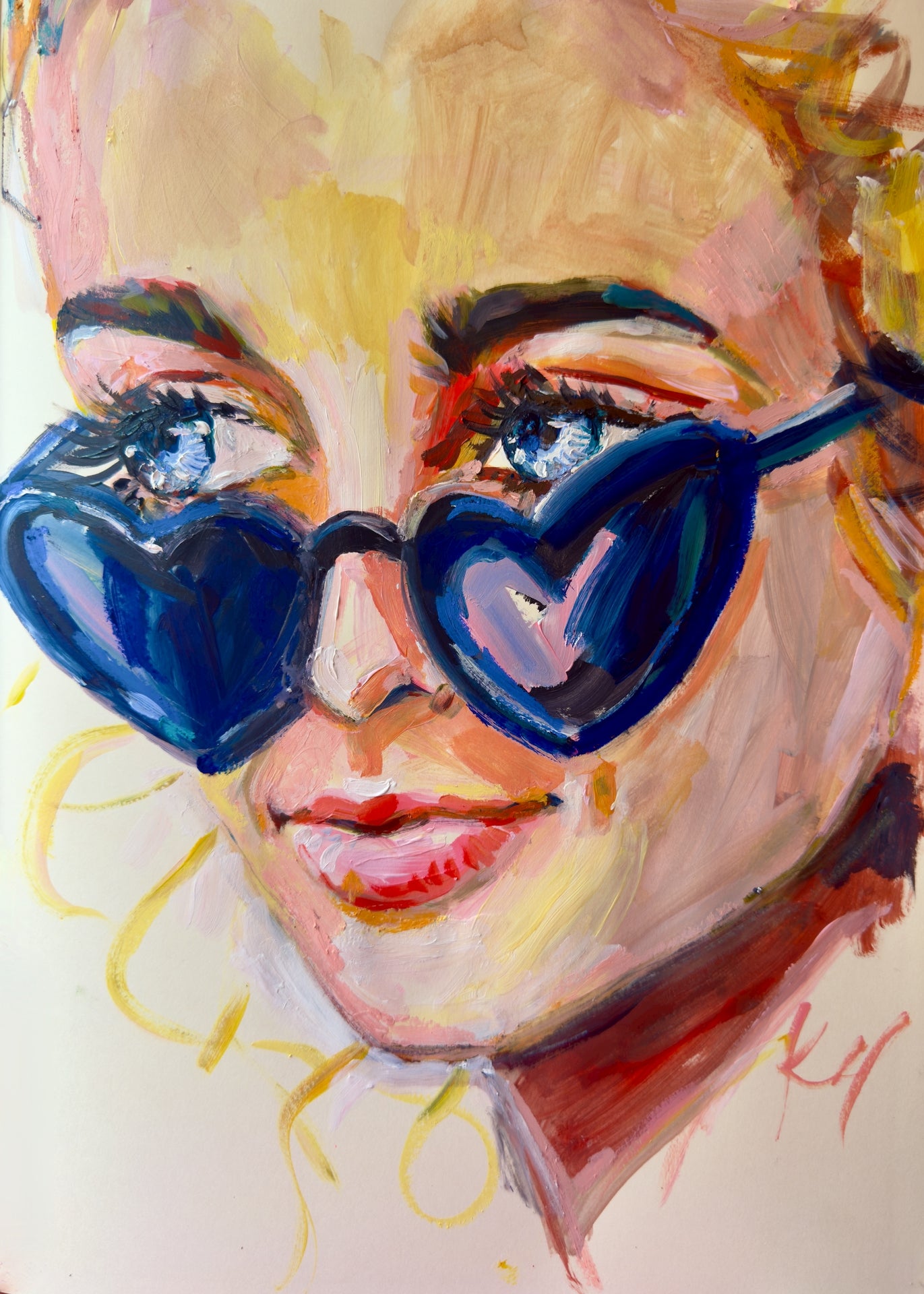 Heart Shades Print