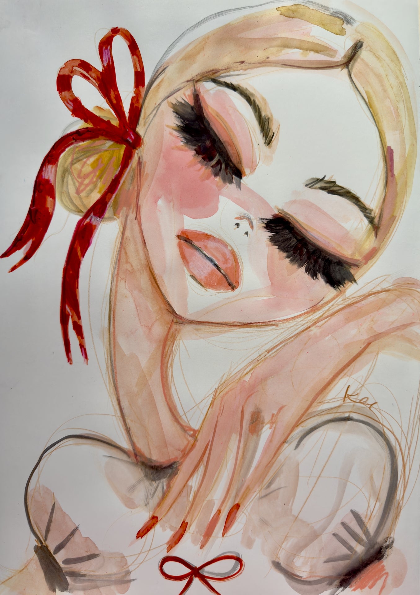 Clara Nutcracker Print