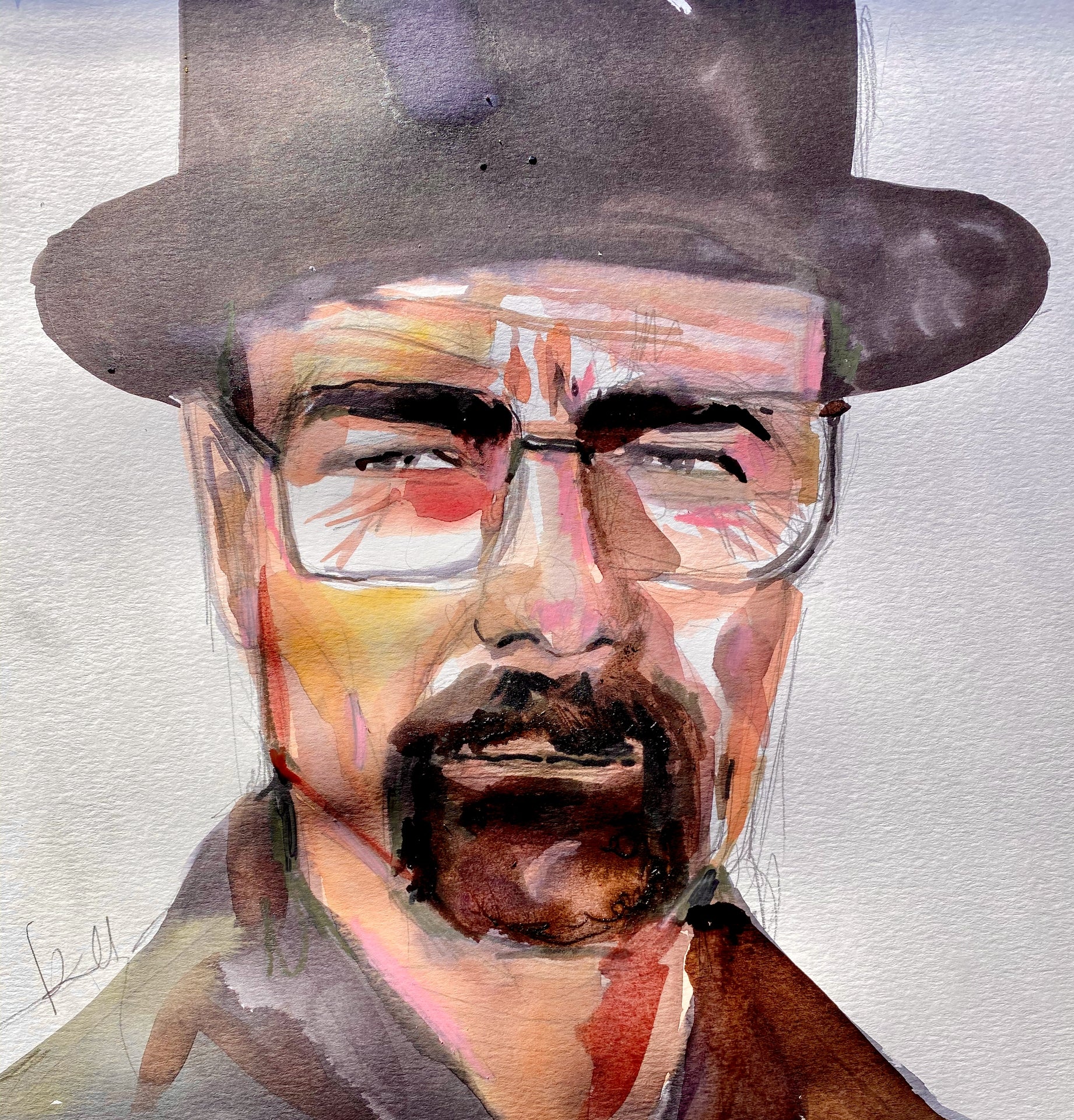 Walter White Print