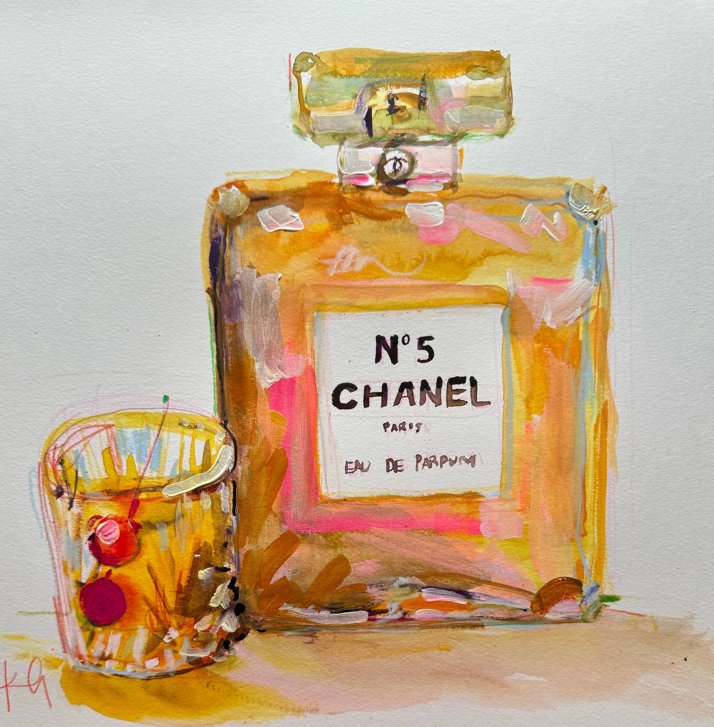 Perfume and drink