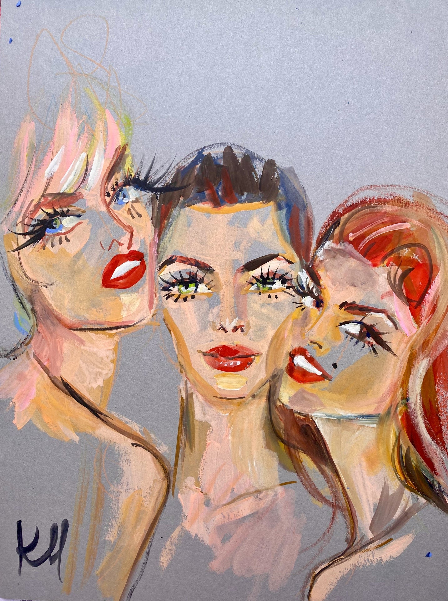 Nineties Models Print