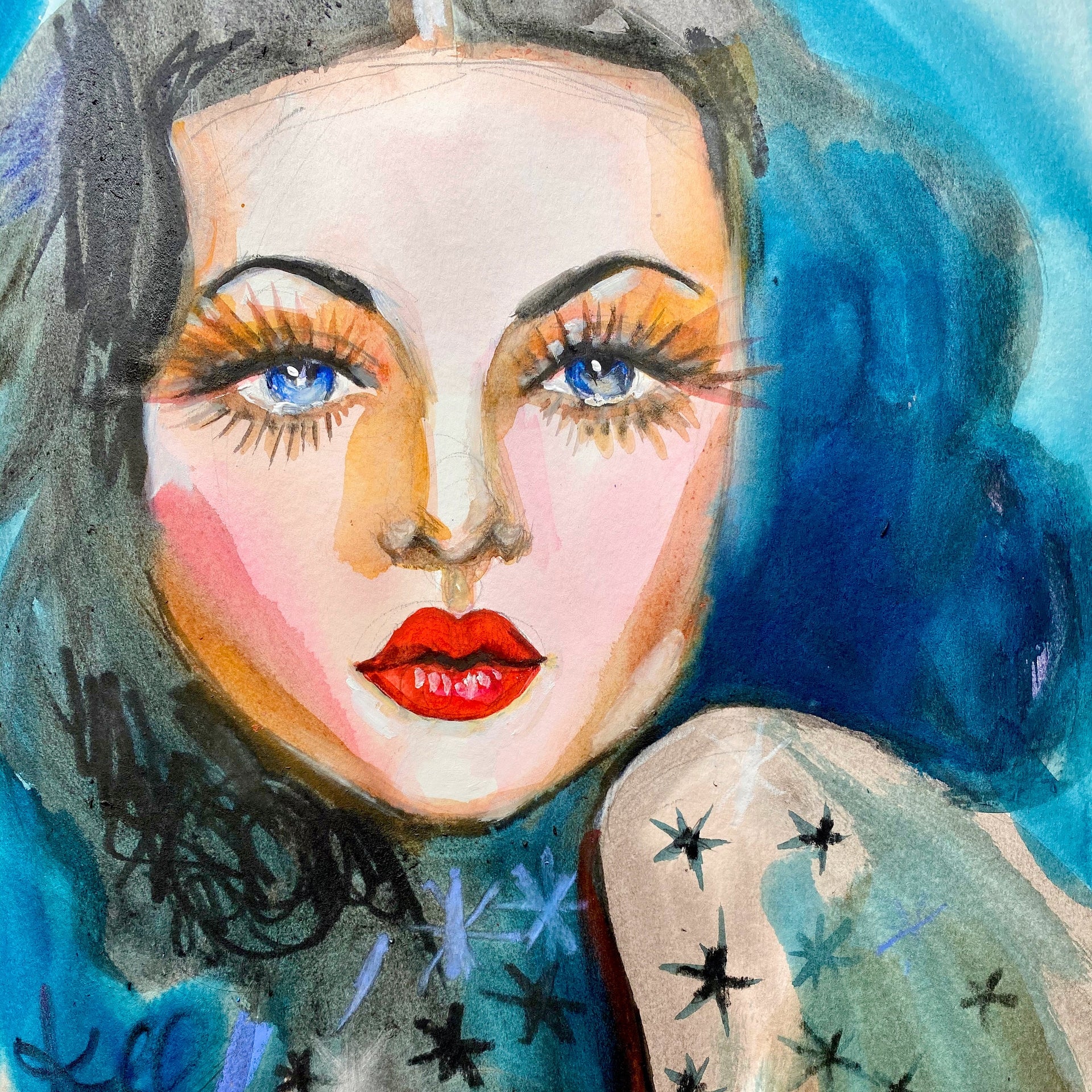 Hedy Lamarr Print