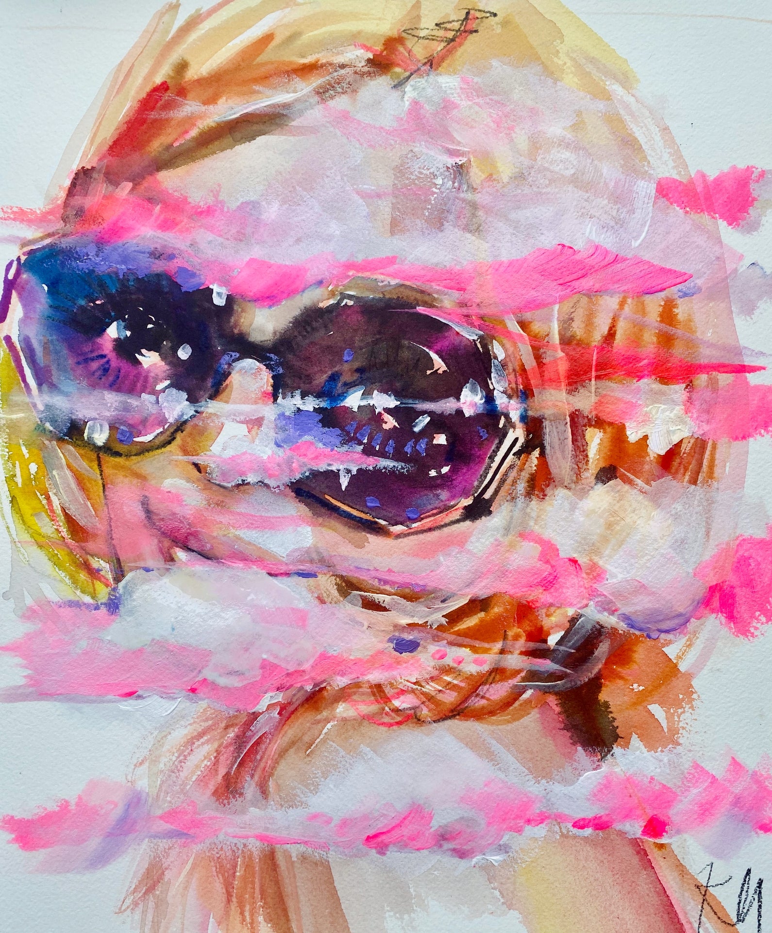 Sunset Eyes Print