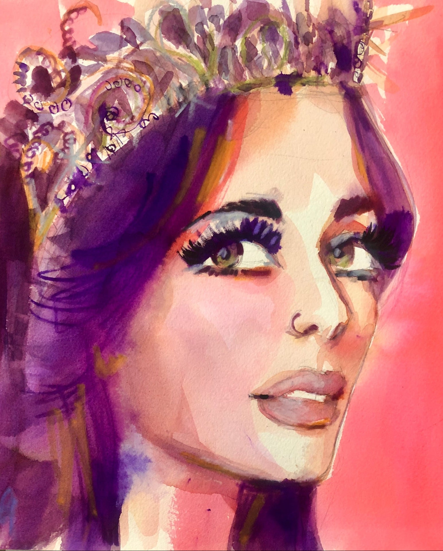 Kacey Pageant Material Print