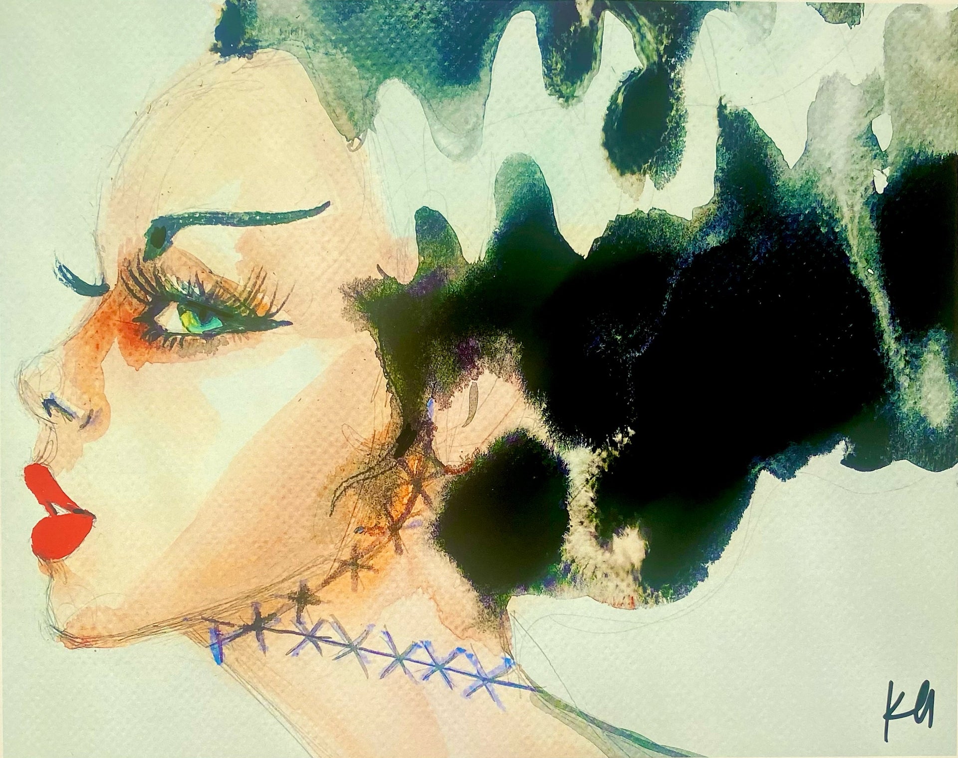 Bride of Frankenstein Print