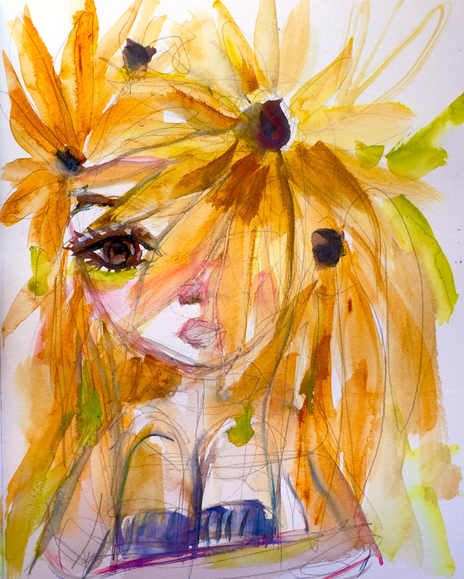 Sunflower Baby Print