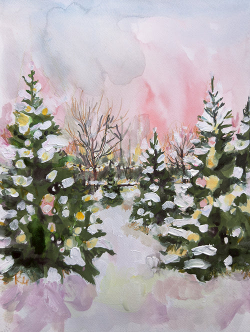Christmas Tree Farm Print