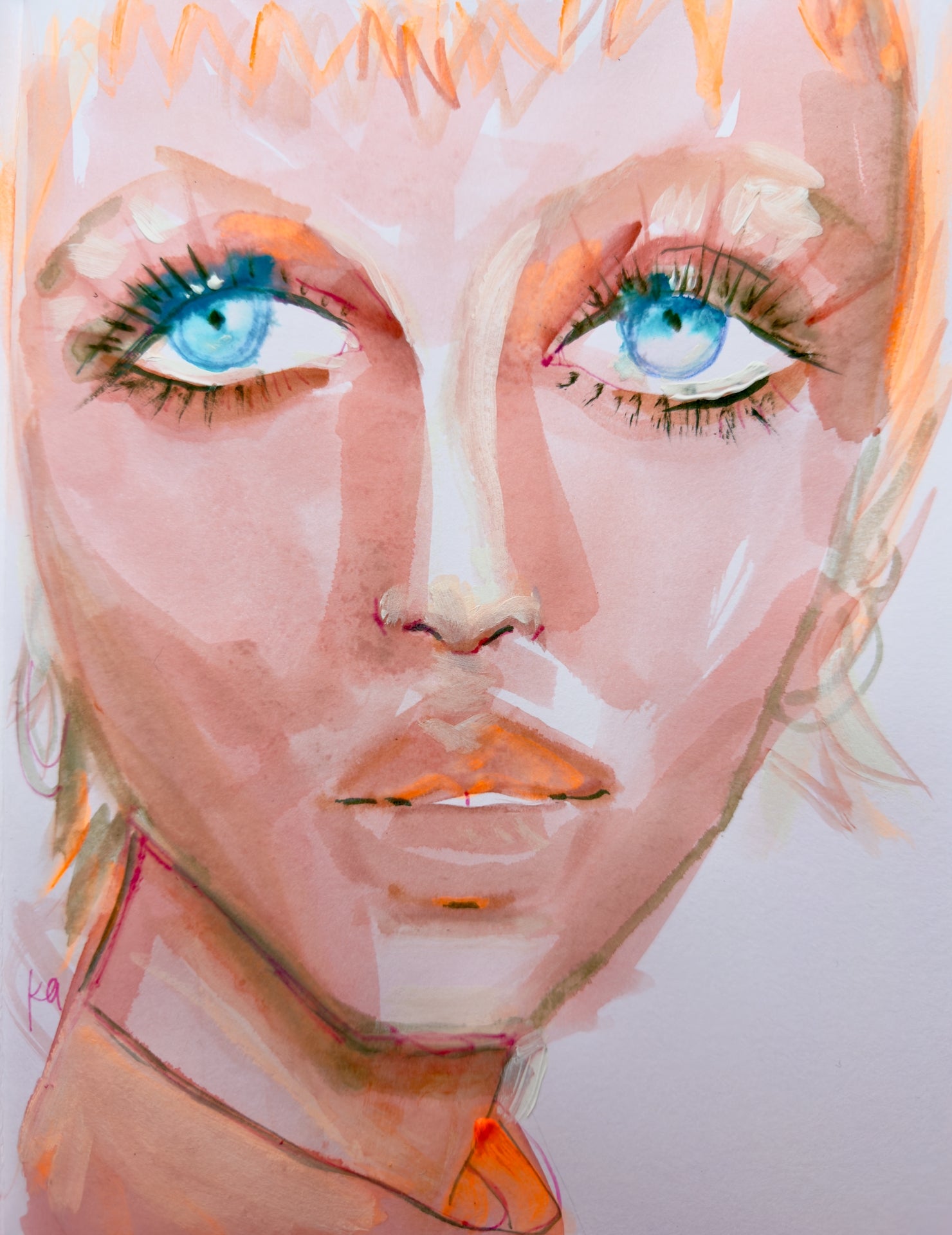 Emma Eyes Print
