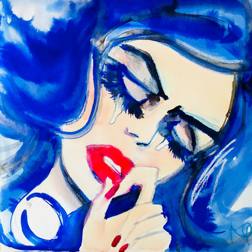 Blue Tears Print