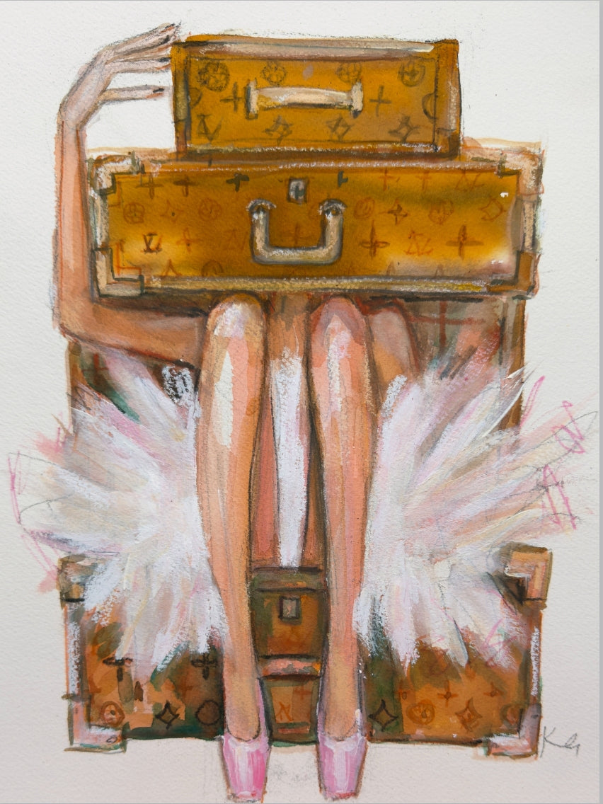 Travel Dance Print
