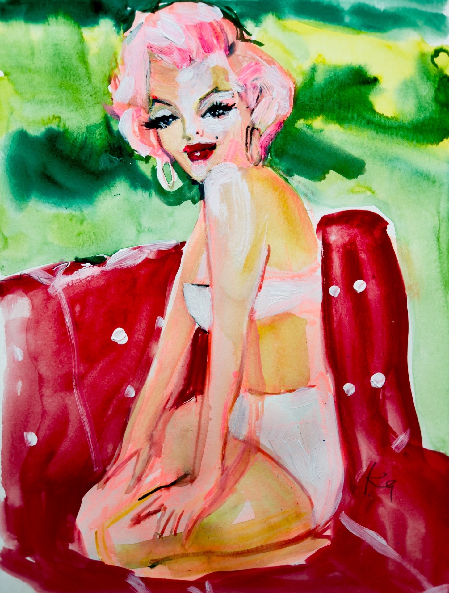 Vacay Marilyn Print