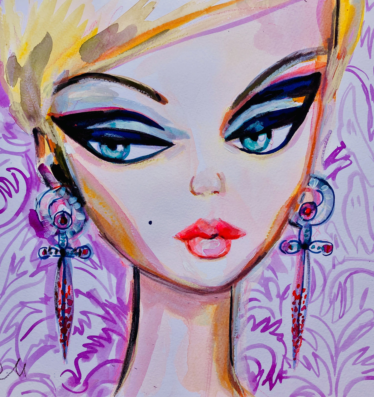 Barbie Daggers Print