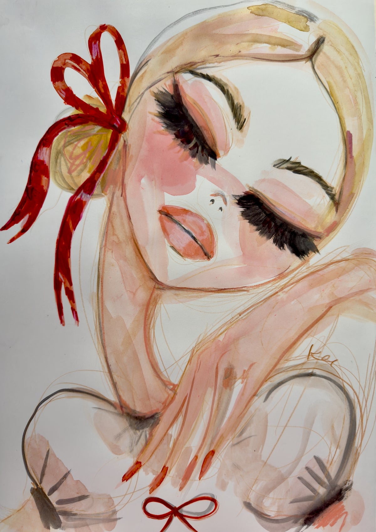 Clara Nutcracker Print