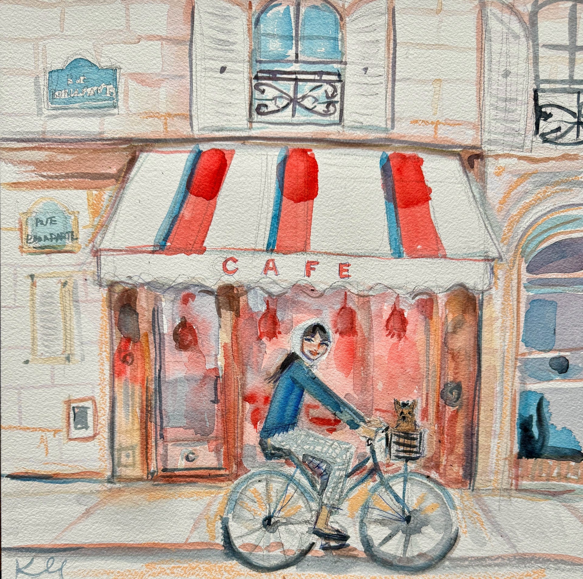 Paris Street Print