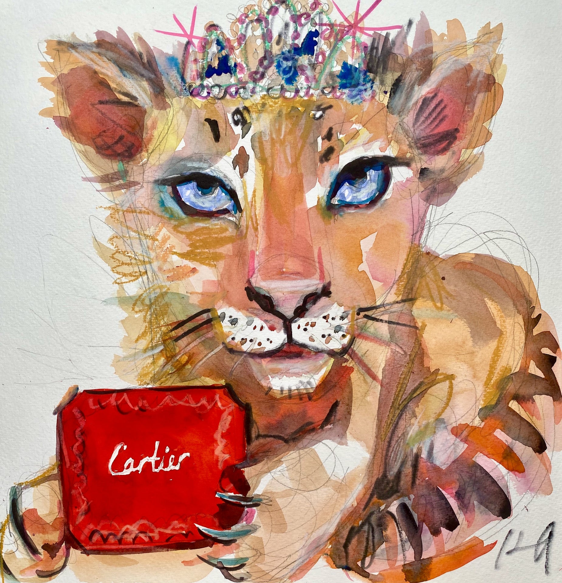 Cartier Princess Print