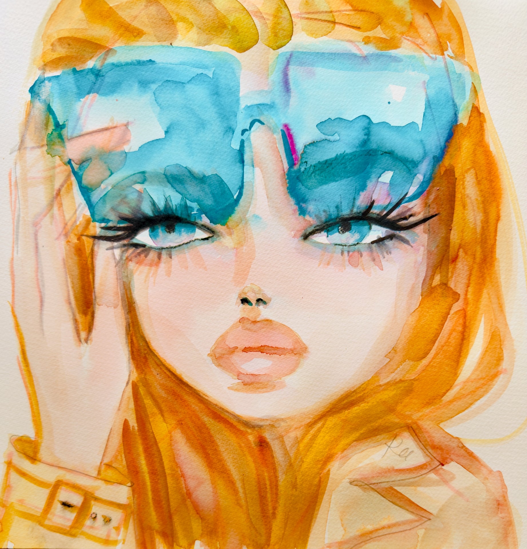 Sunny Day Glasses Print