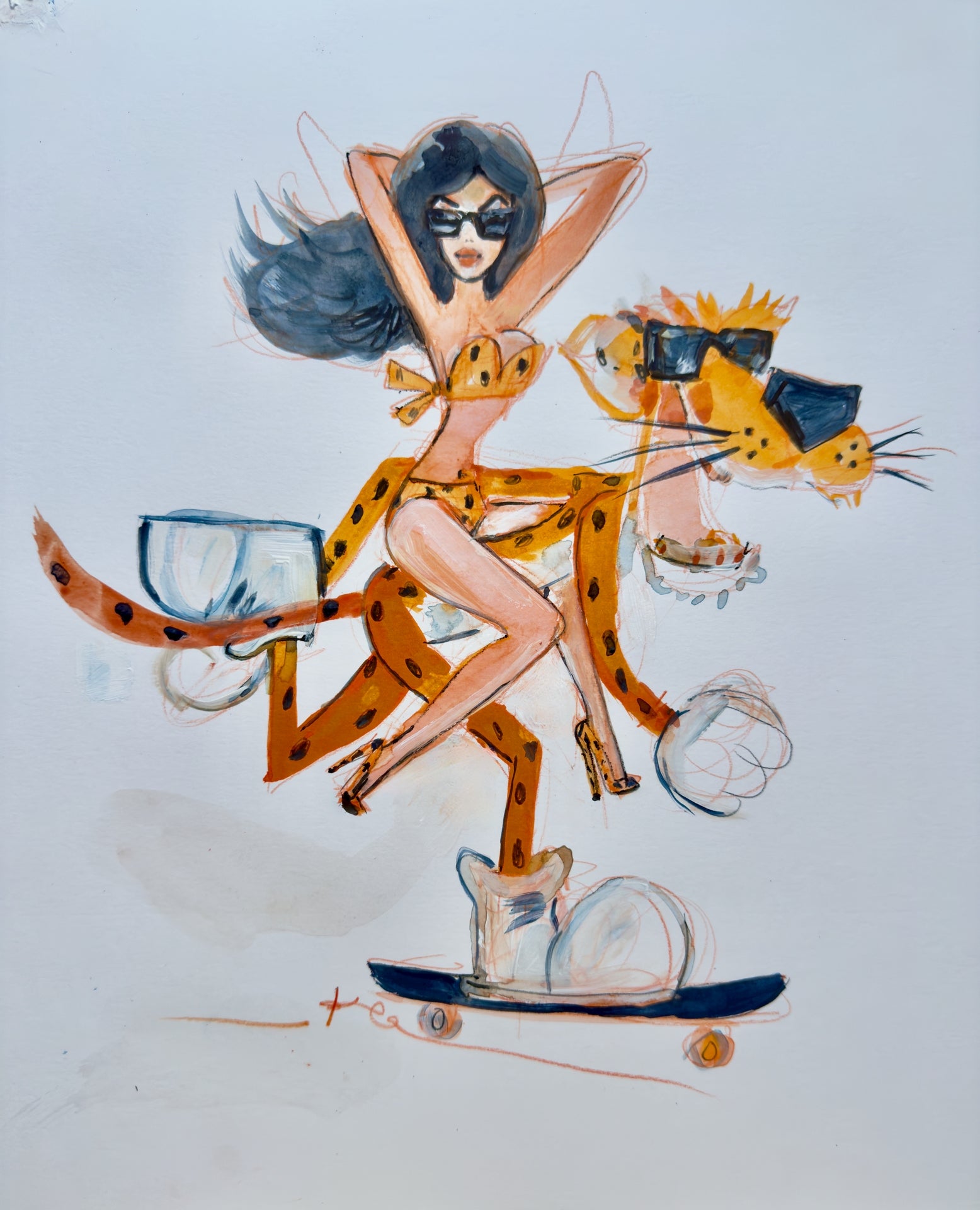 Hellcat Cheeto Print