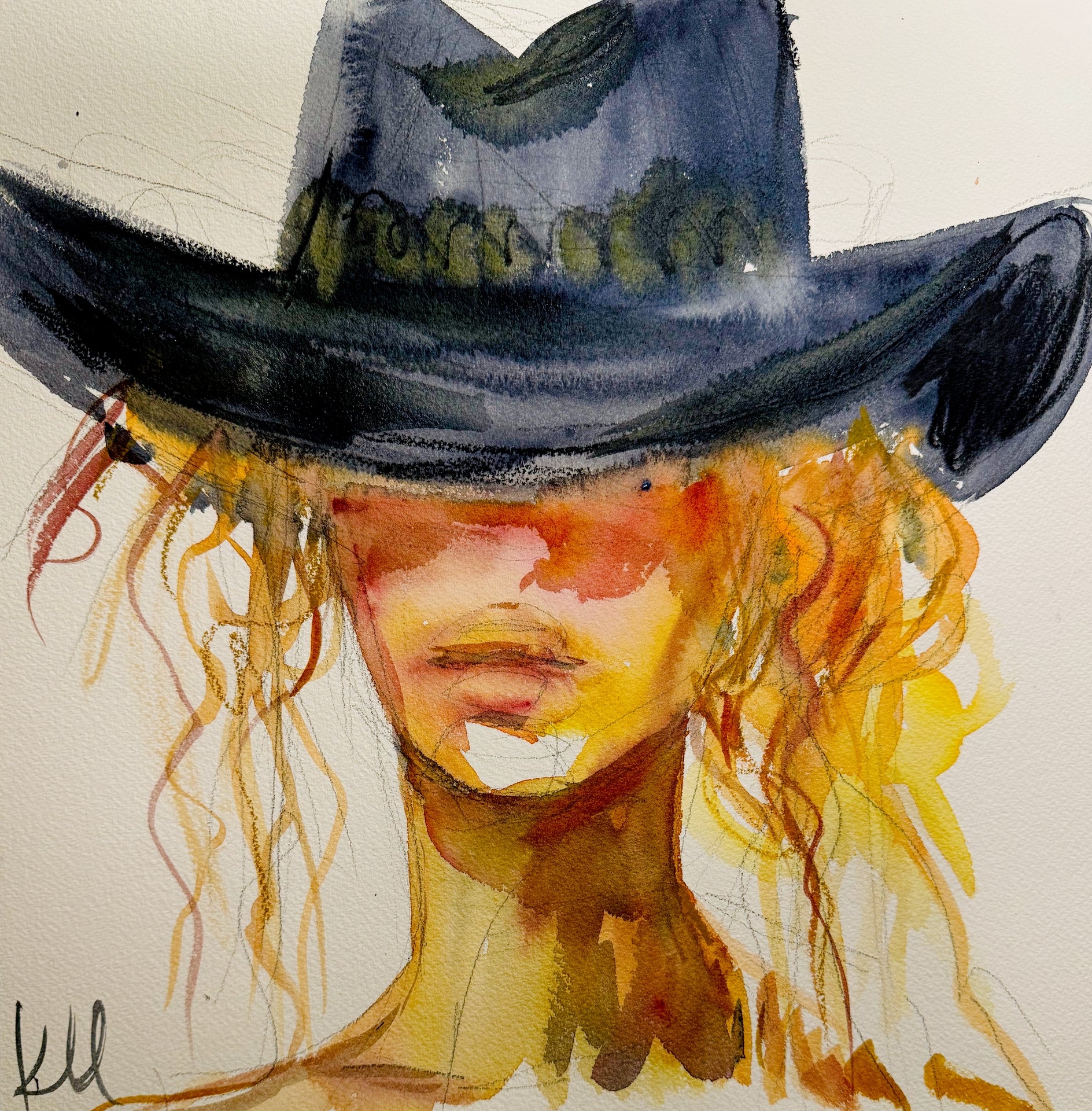 Cowboy Bey Print