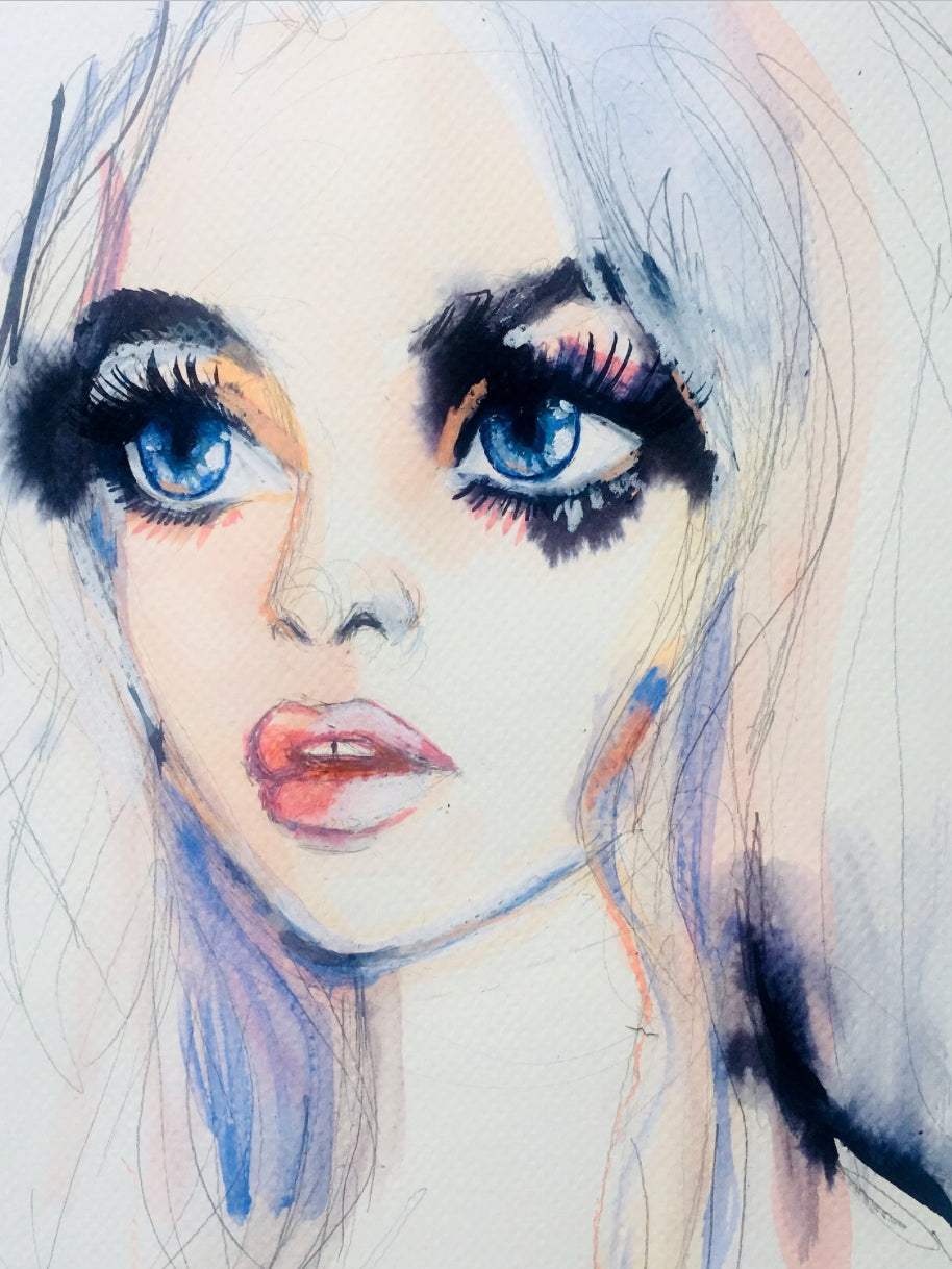 Last Unicorn Eyes Print