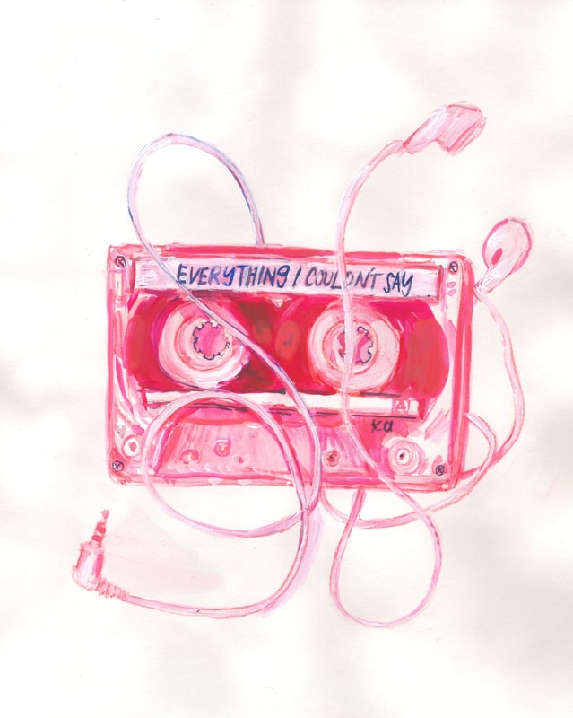 Everything I Couldn't Say Print