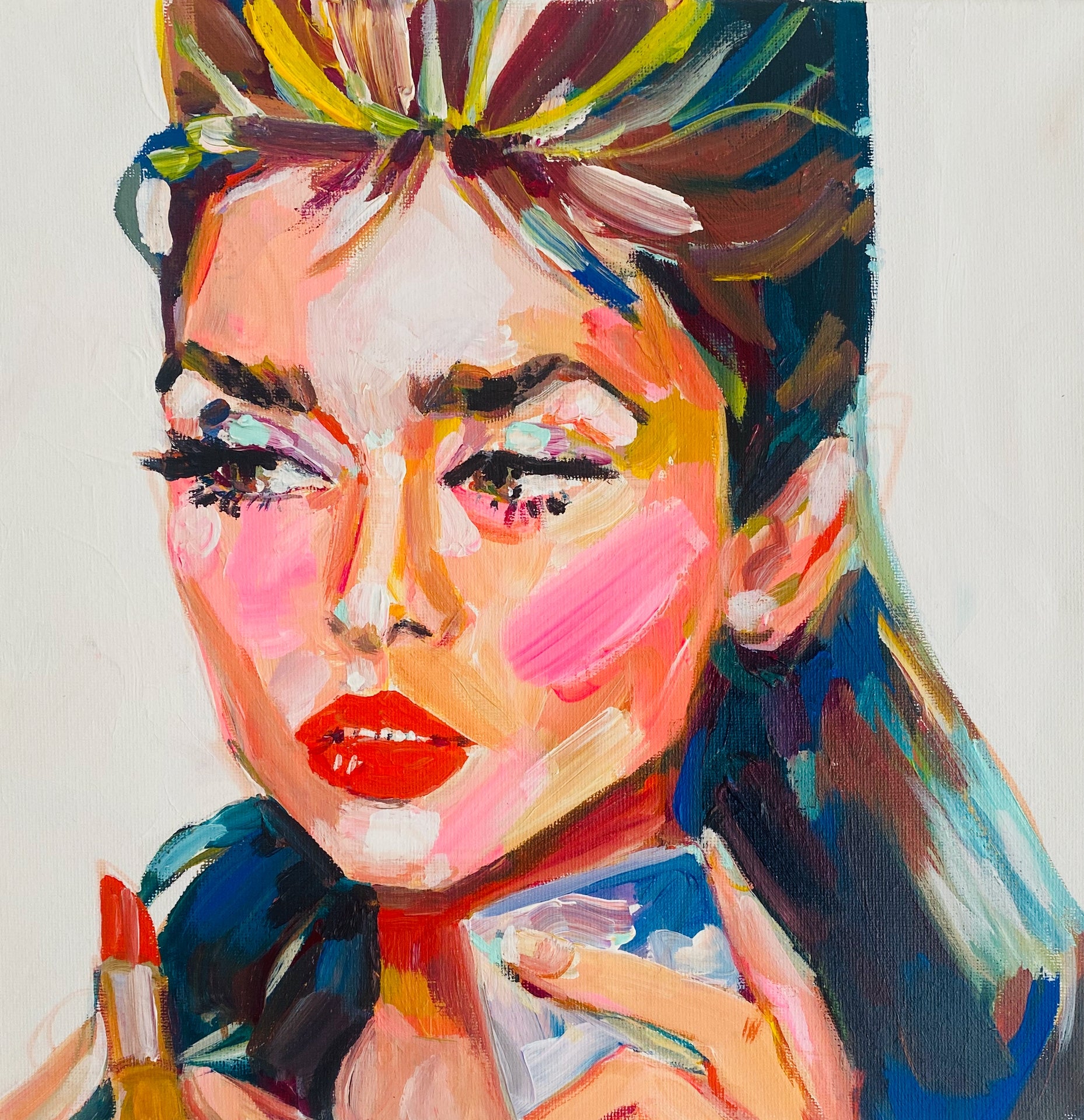 Audrey Makeup Print
