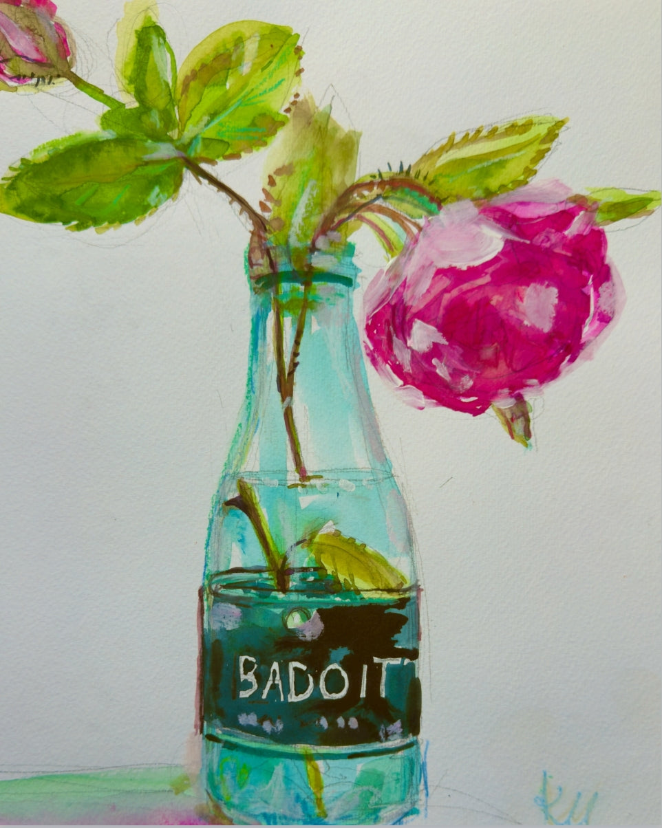 Badoit Still Life Print