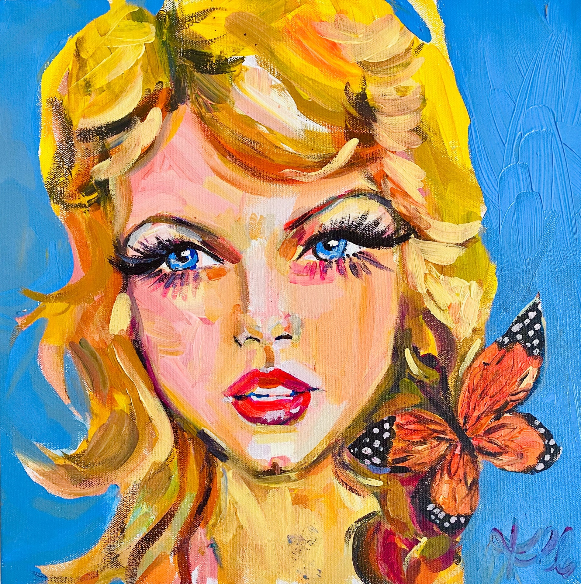 Taylor Swift Butterfly Print