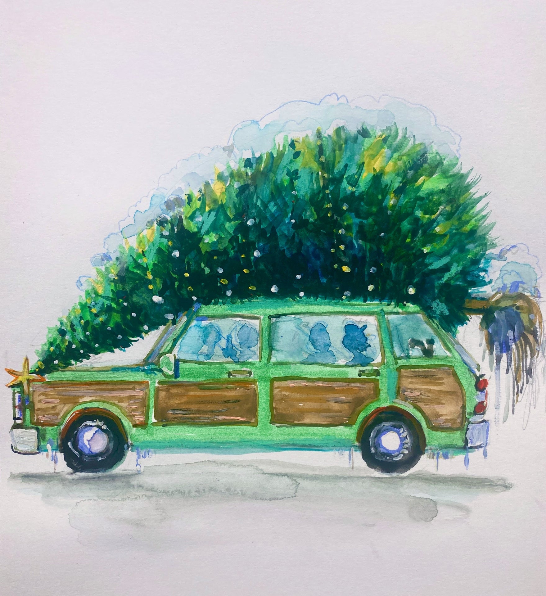 Christmas Vacation Print