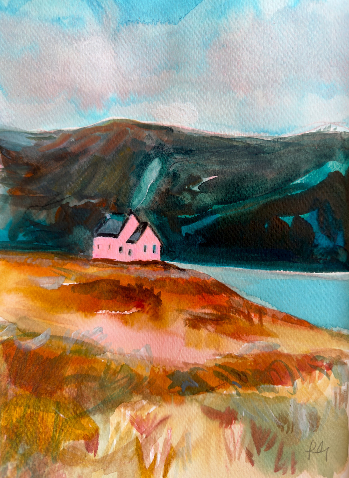 Cozy House Print