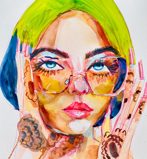 Billie Eilish Print