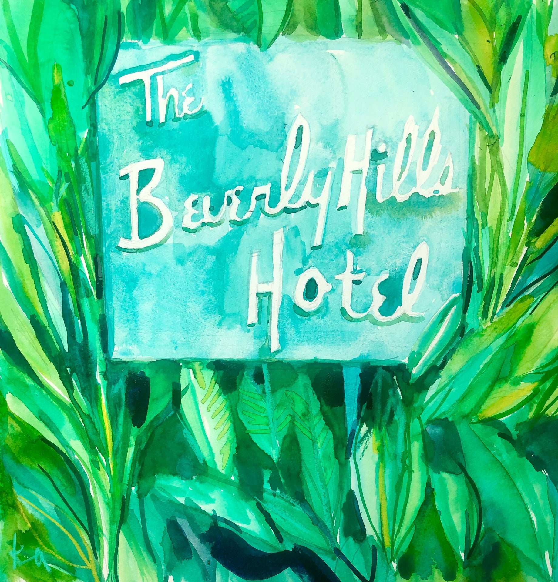 Beverly Hills Print