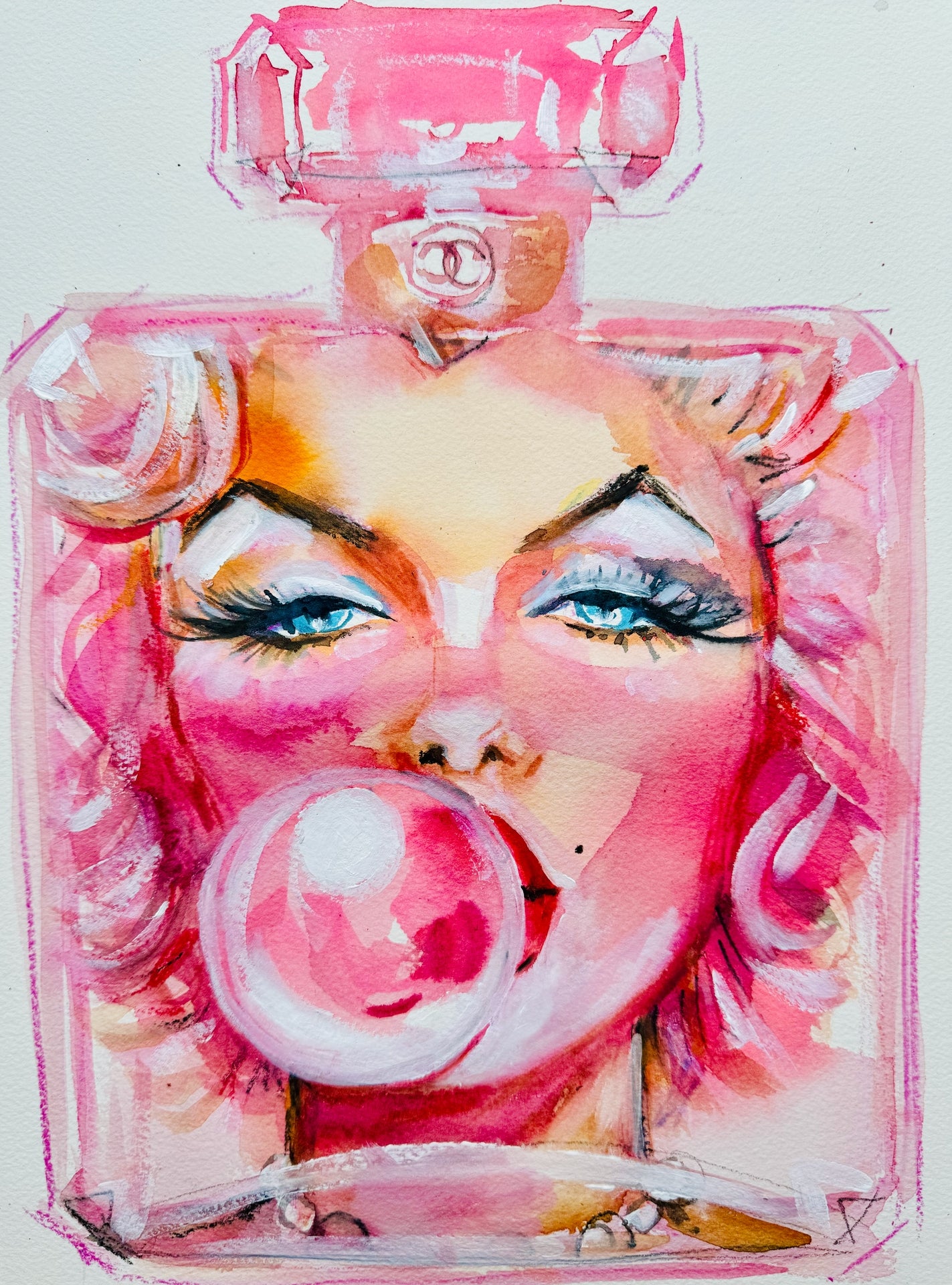 Marilyn Chanel Print