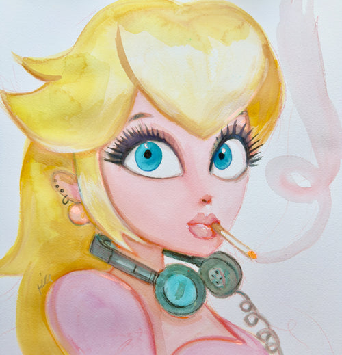 Princess Peach Print