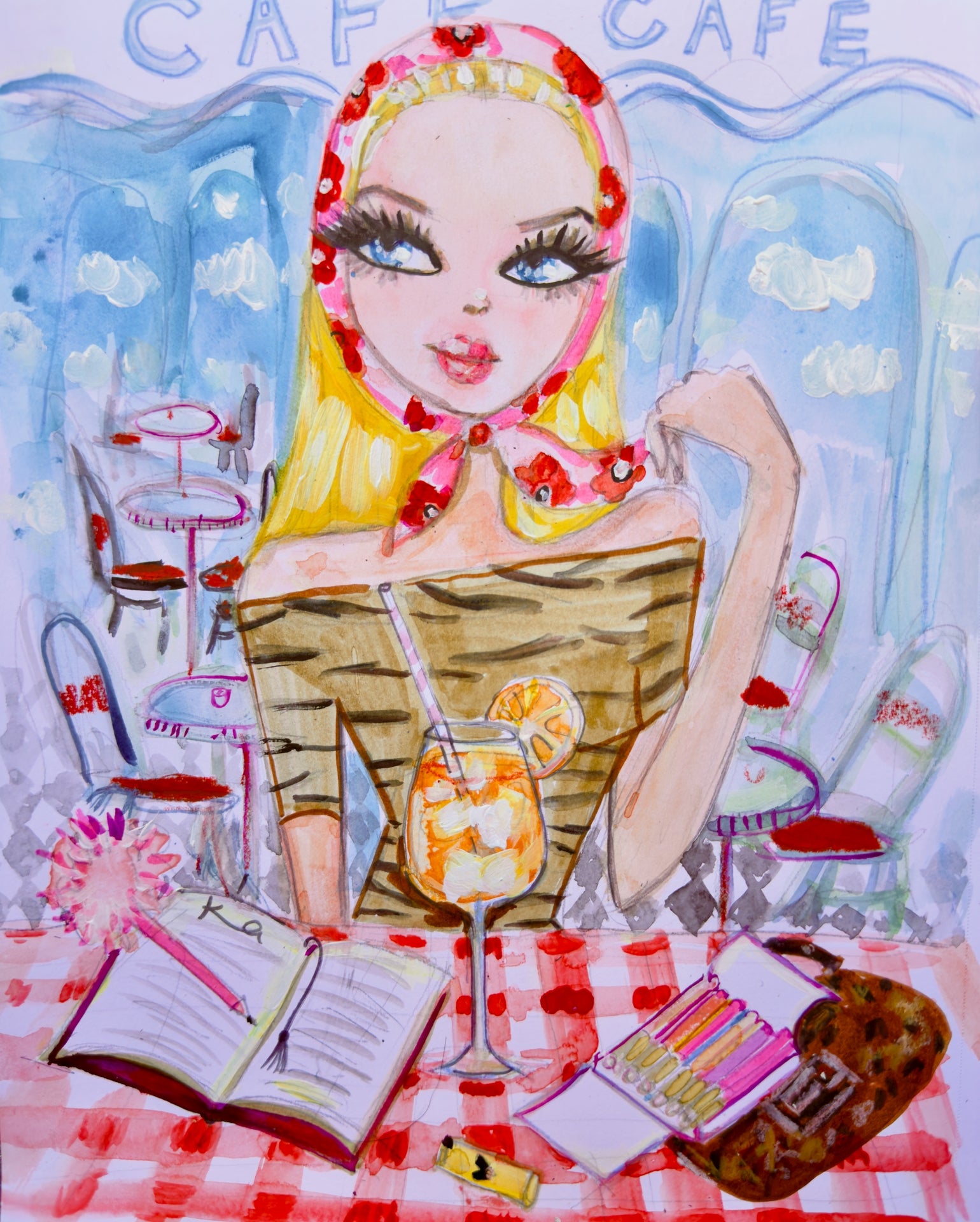 Chic Barbie Print