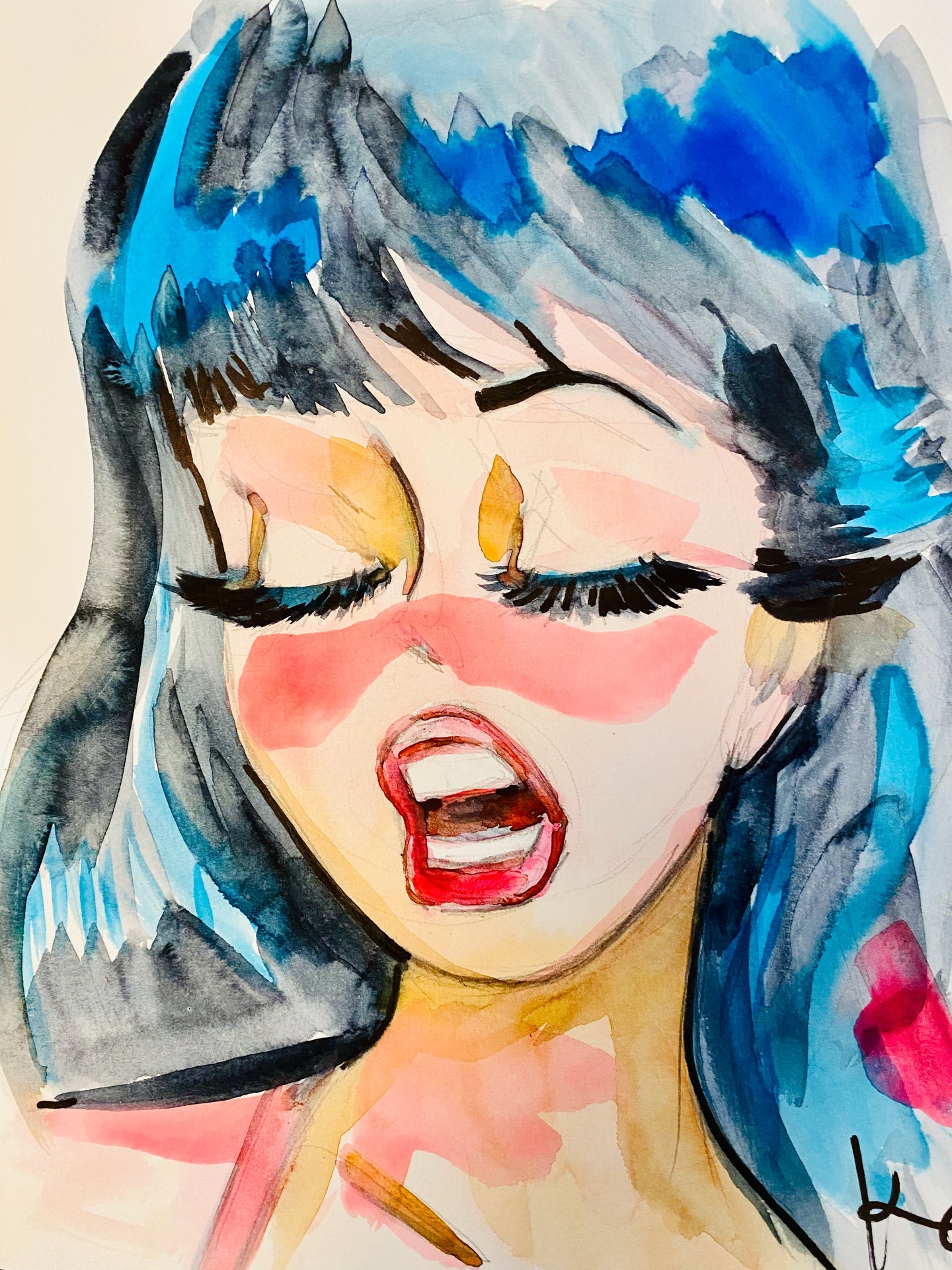 Sassy Veronica Print