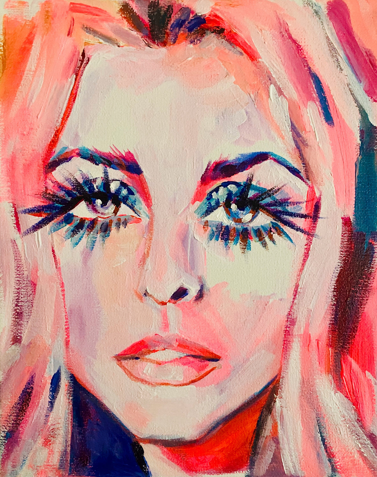 Pink Sharon Tate Print