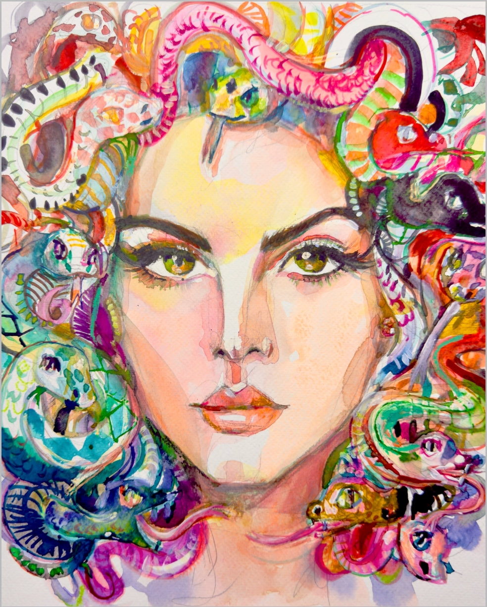 Lana Medusa Print