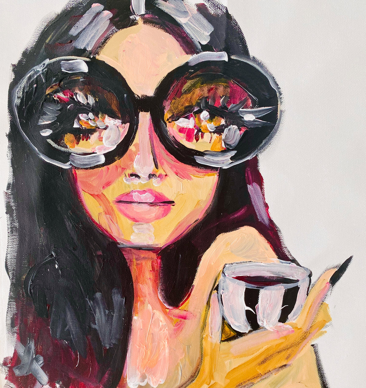 Espresso Baby Print