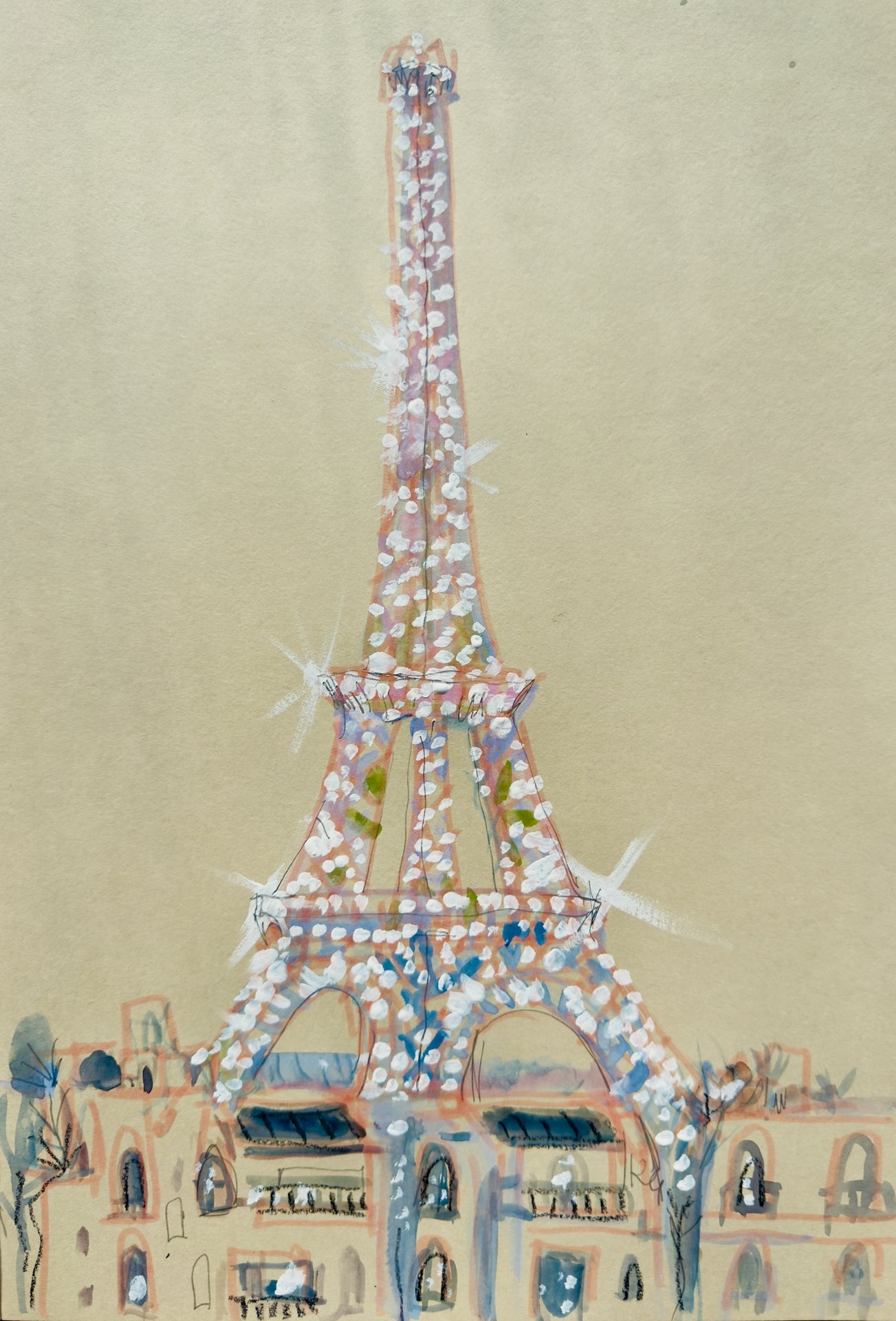 Eiffel Tower Print