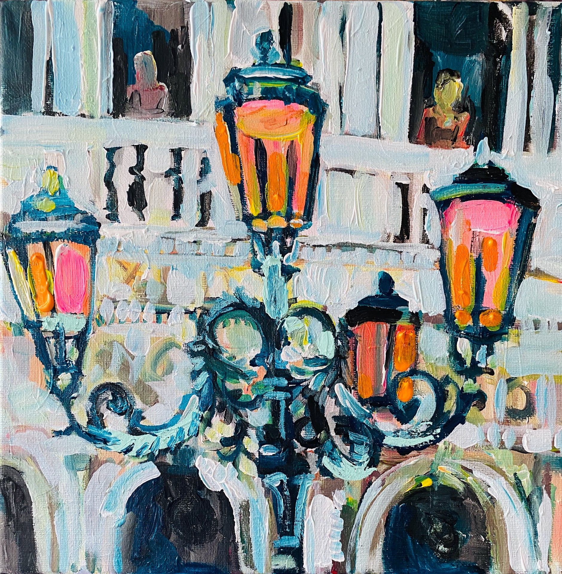 Venice Streetlight Print