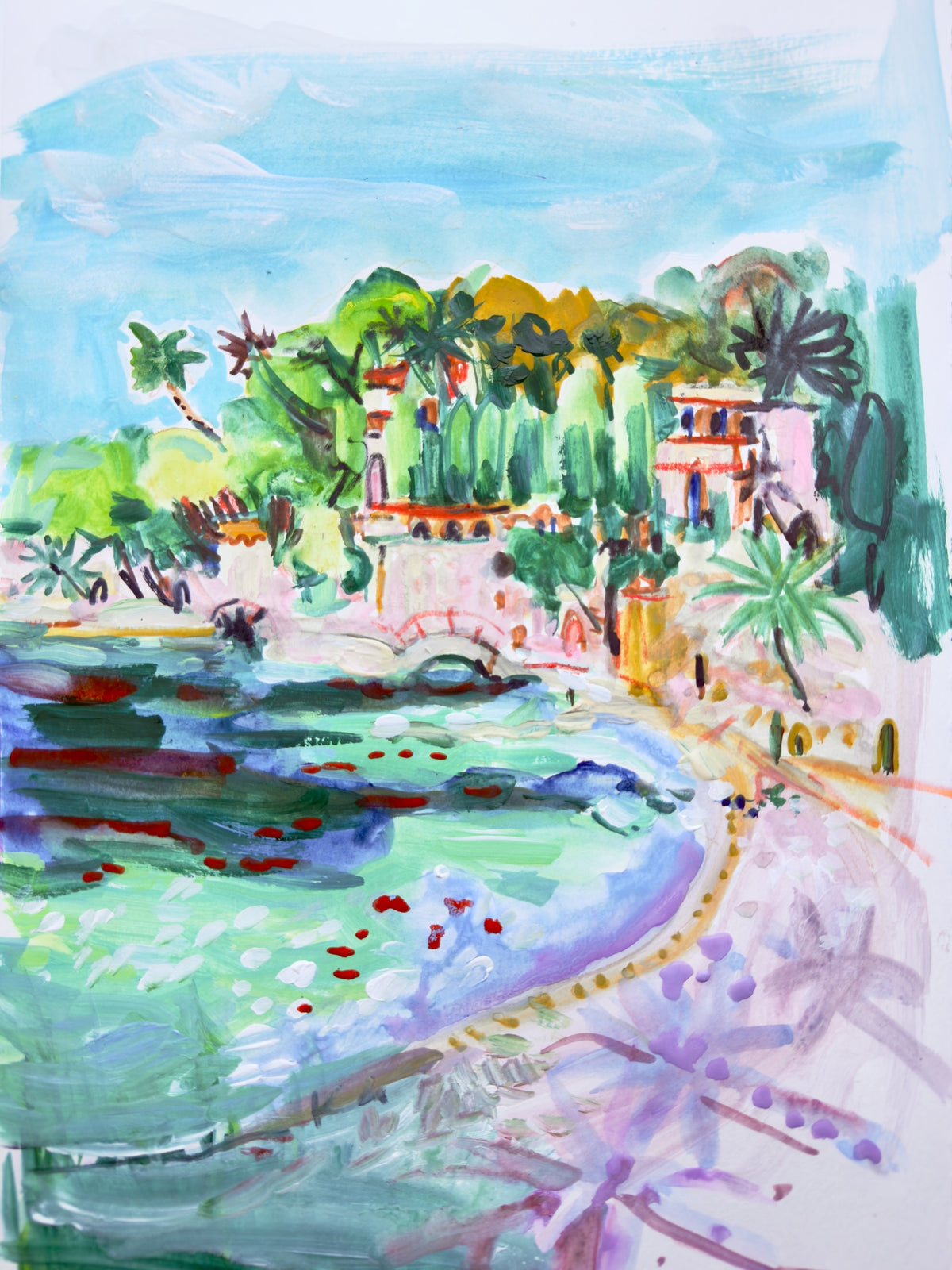Paloma Beach Print