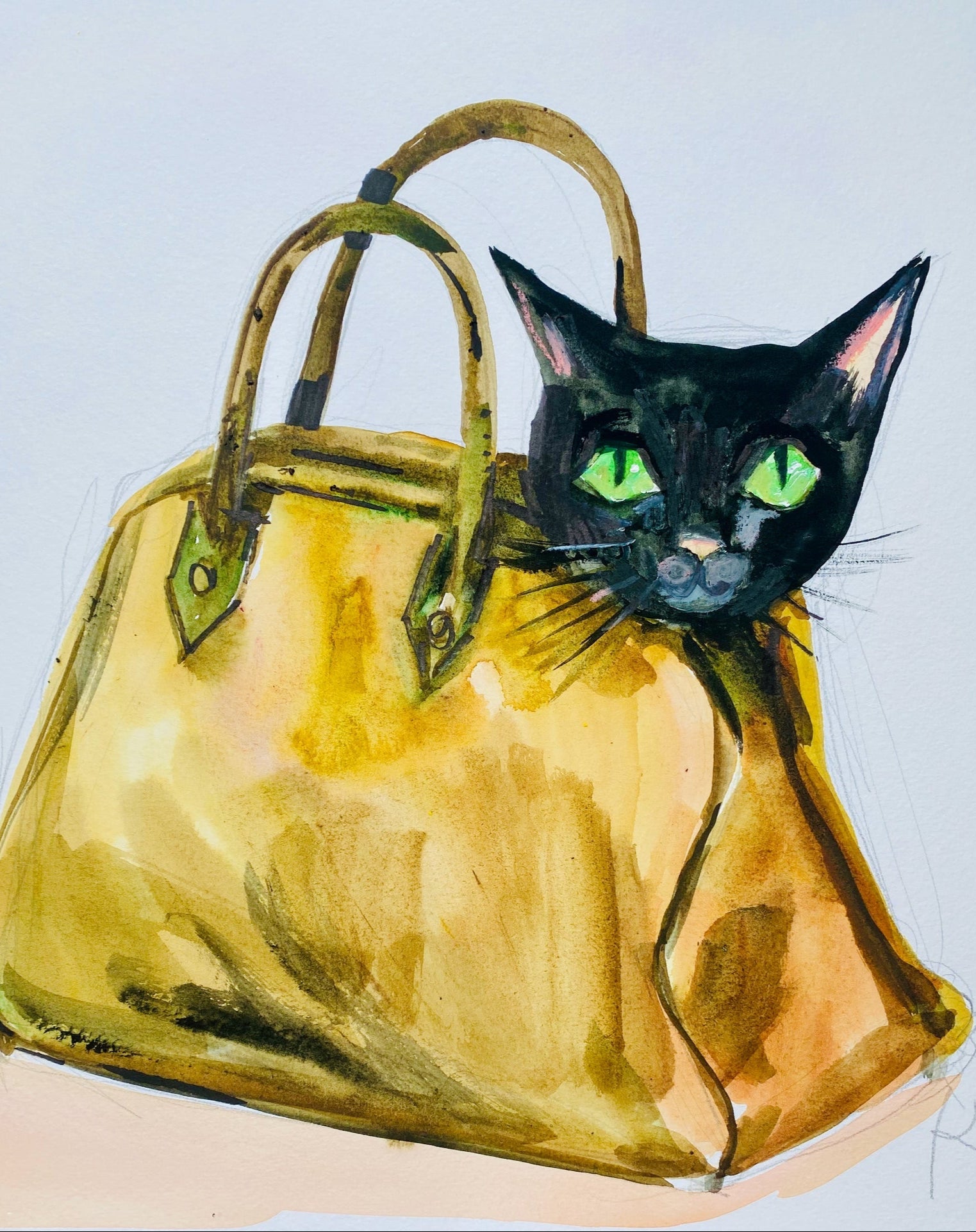 Cat's in the Bag Print