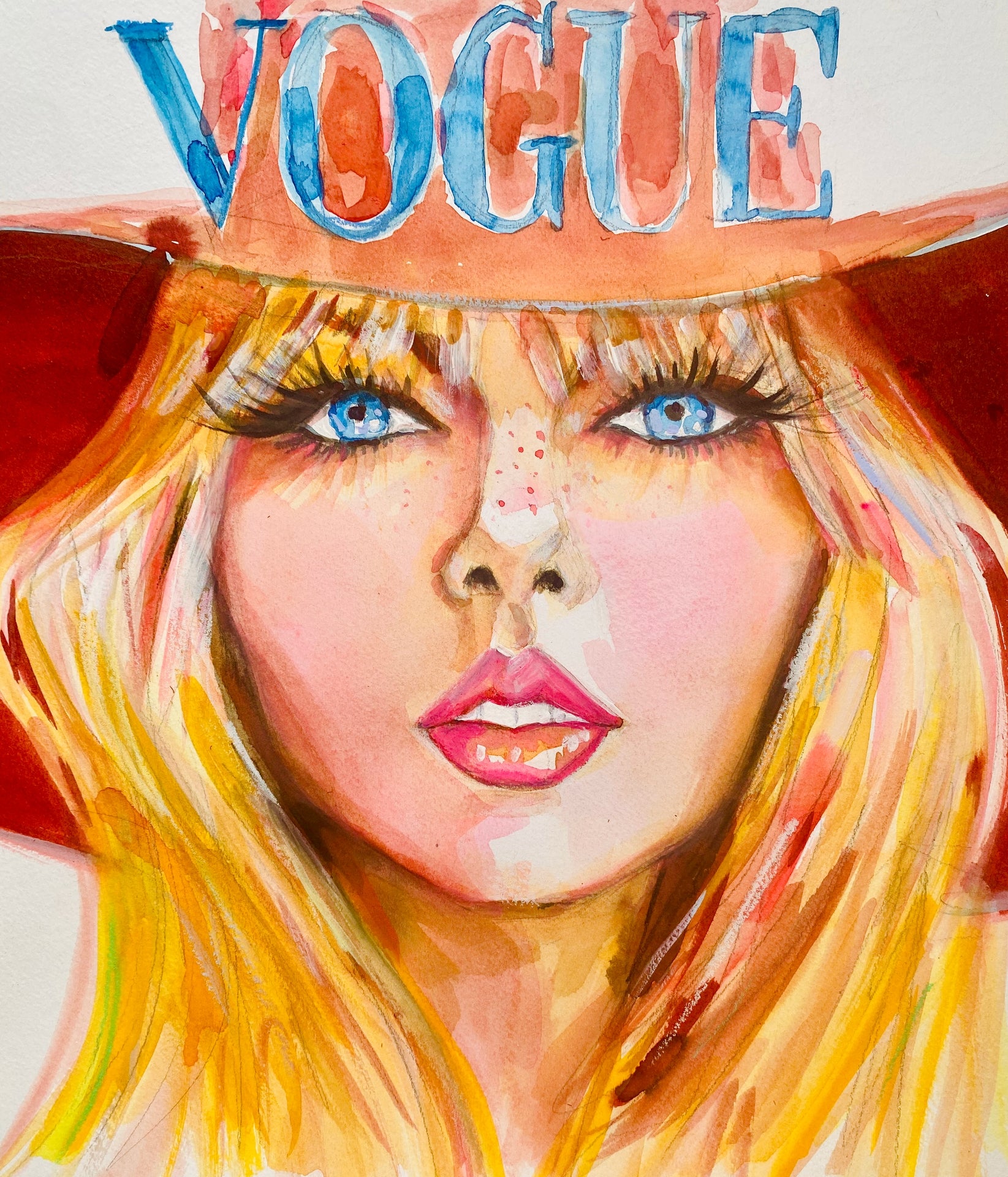 Taylor Swift Vogue Print