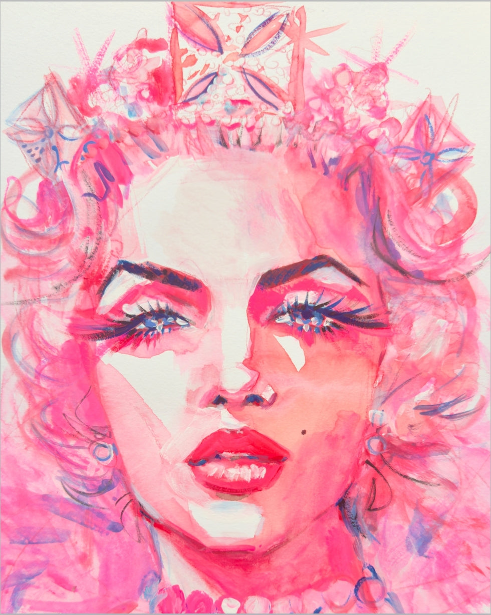 Hollywood Queen Print