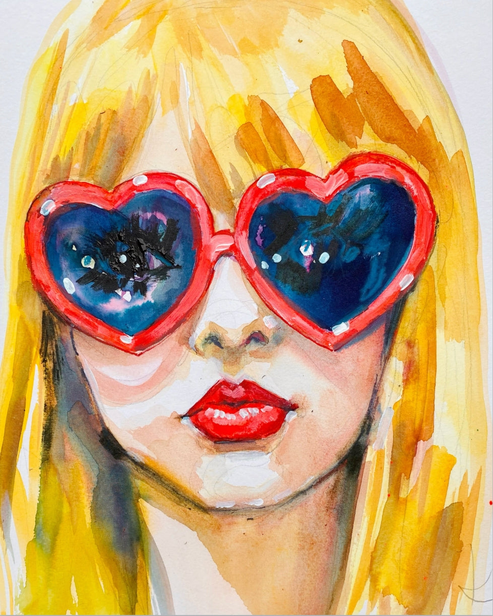 Taylor Swift Shades Print