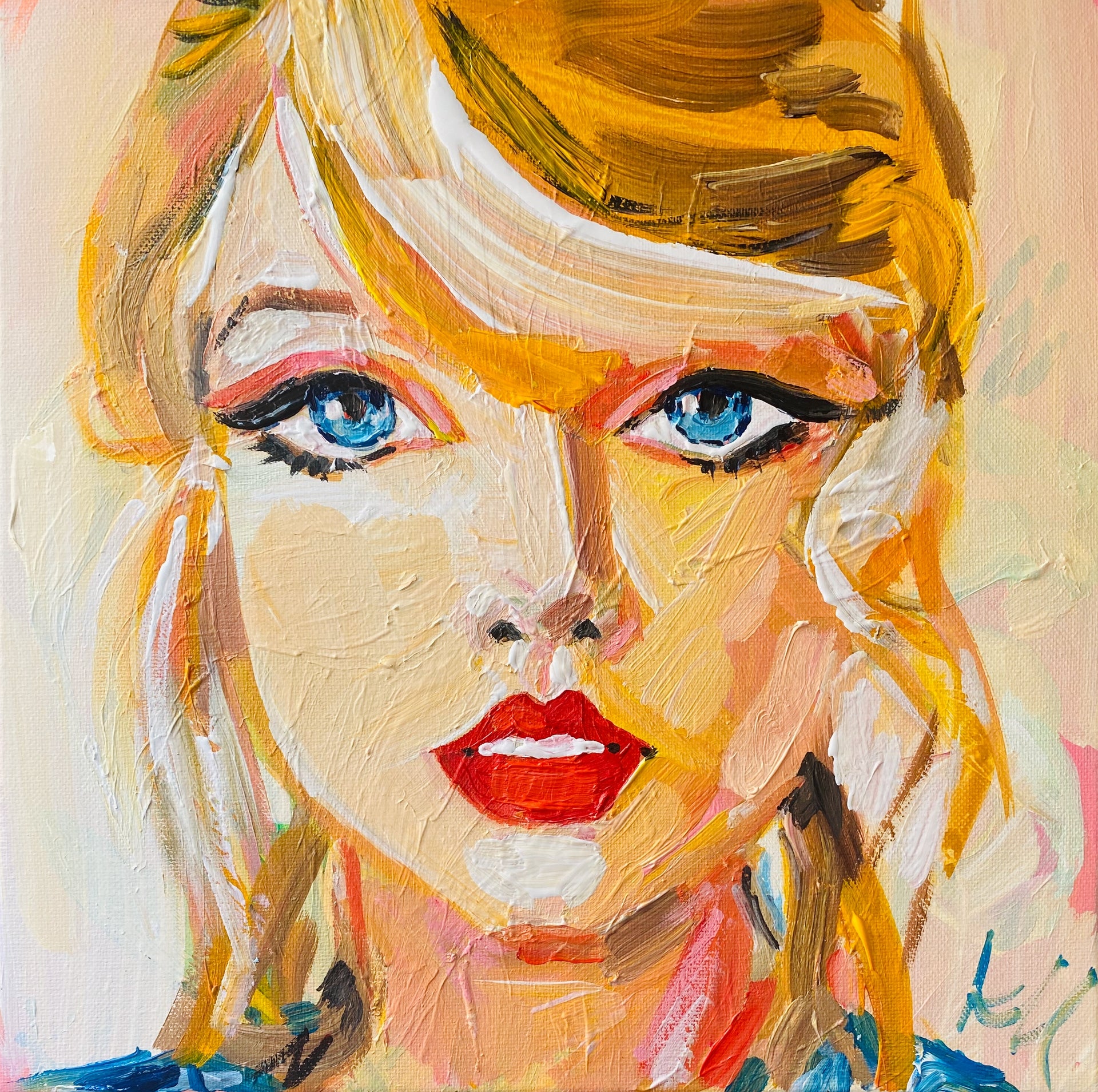 Taylor Eyes Print