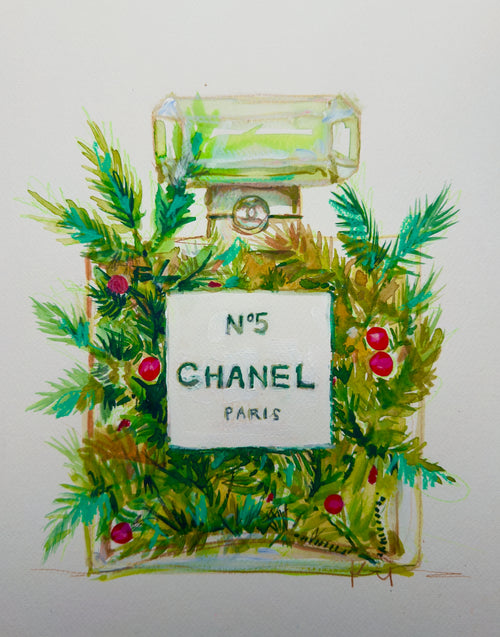 Evergreen Chanel Print
