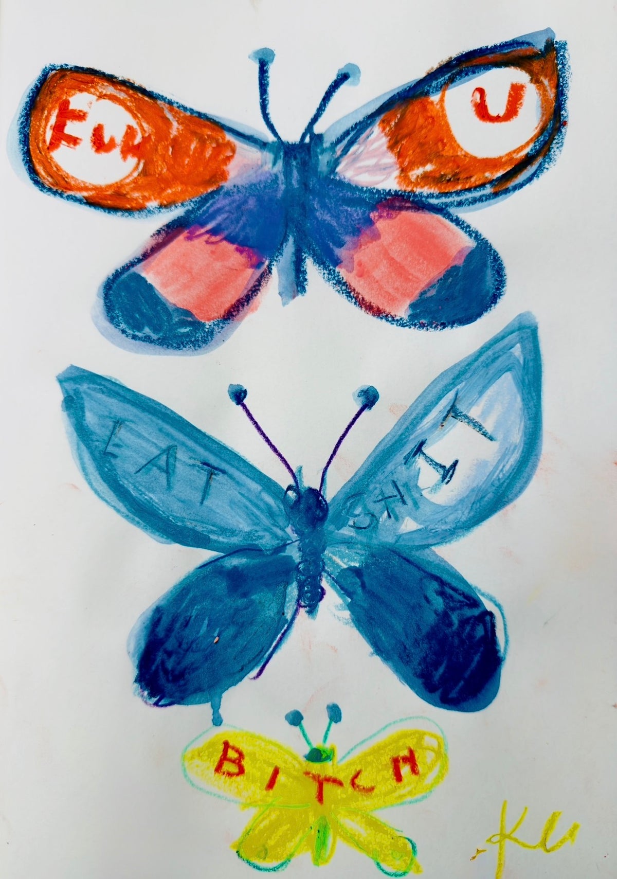 Butterfly sketch
