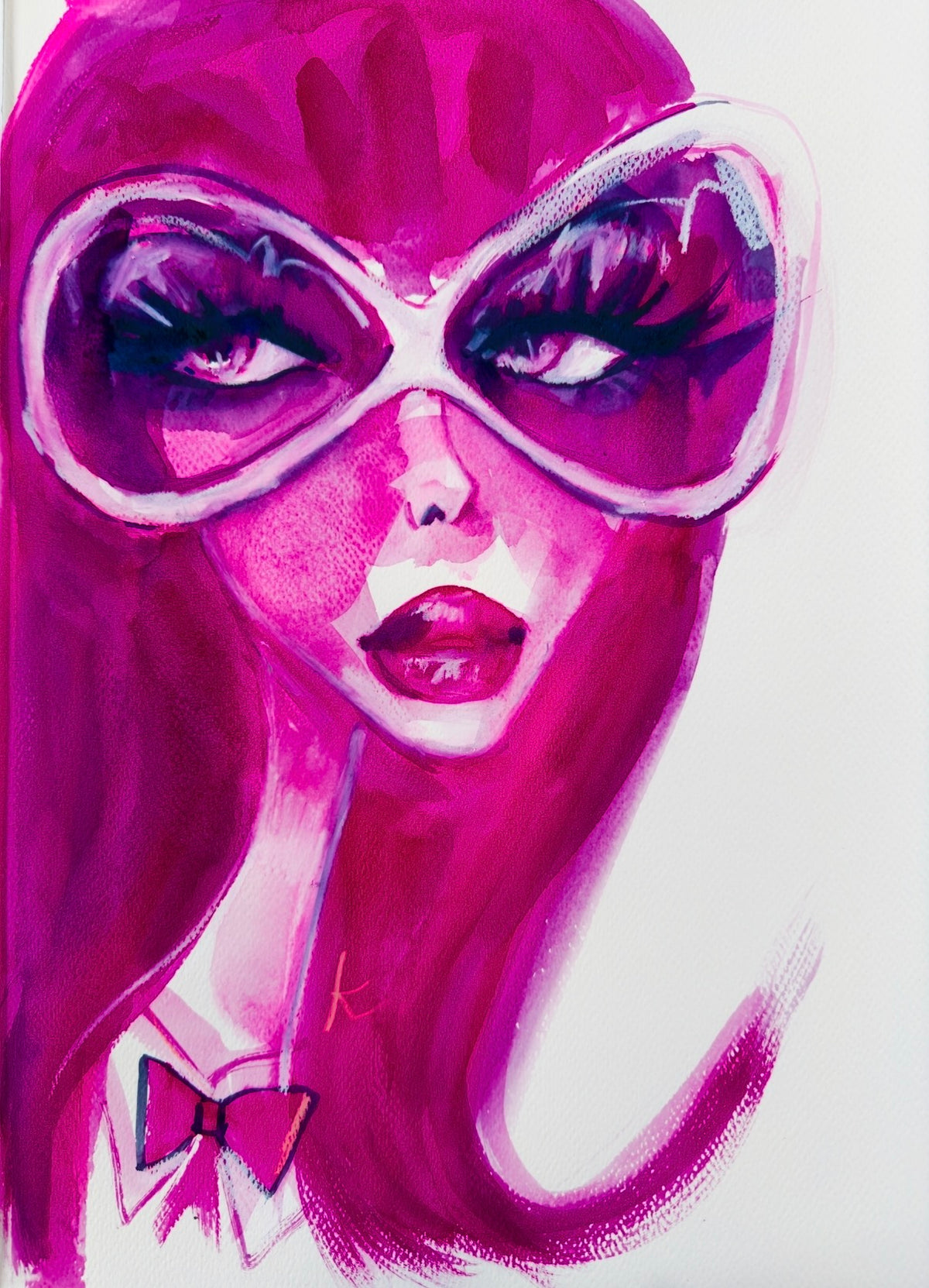Pink girl original