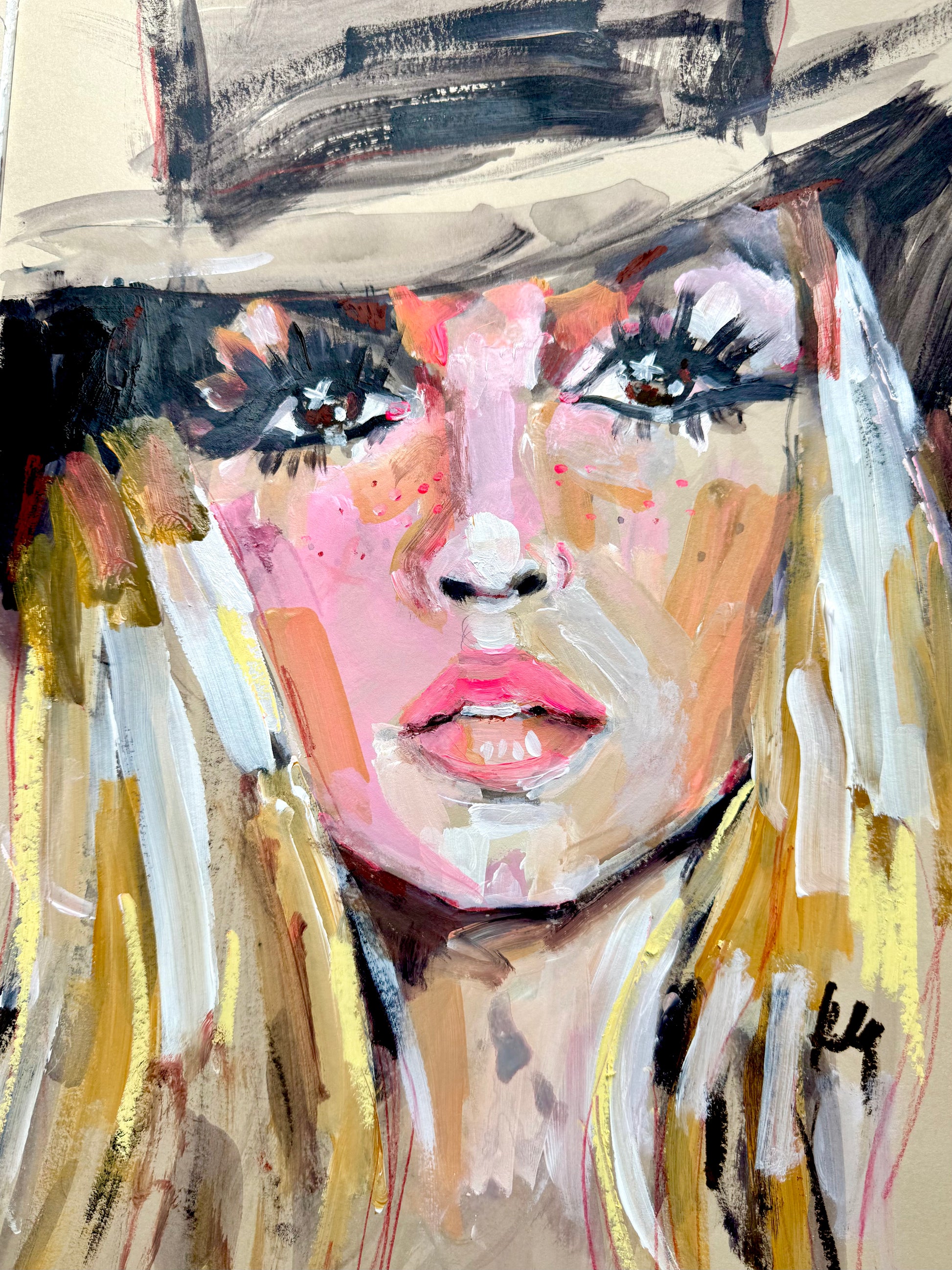 Cowboy hat Bardot